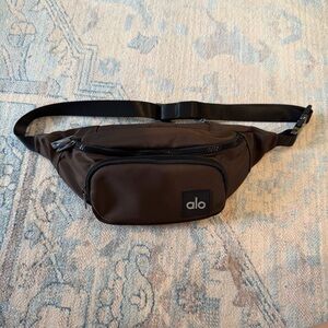 ALO Yoga Dark Brown Mini Bag